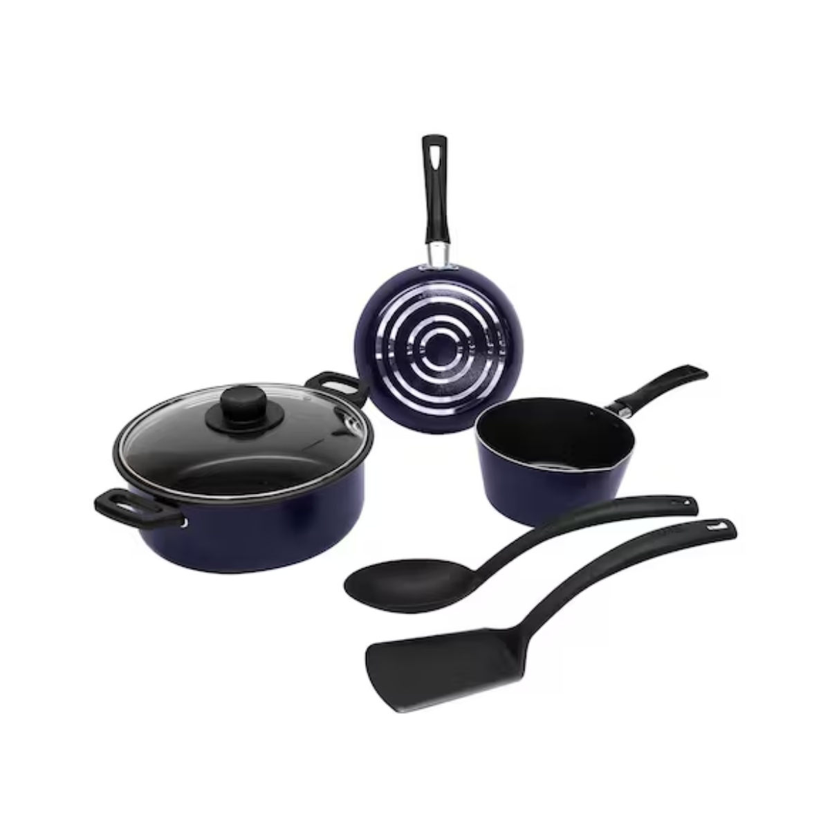 Batería De Cocina Azul Clásica 6 Pz Ekco 18917 ​