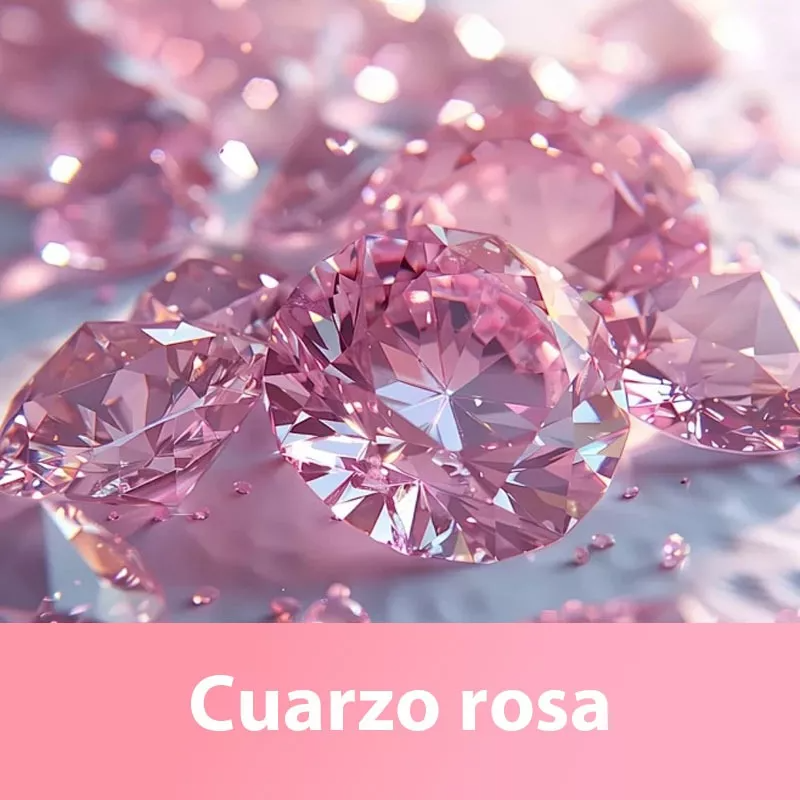 Collar De Corazón Rosa Moonberry De 18 K