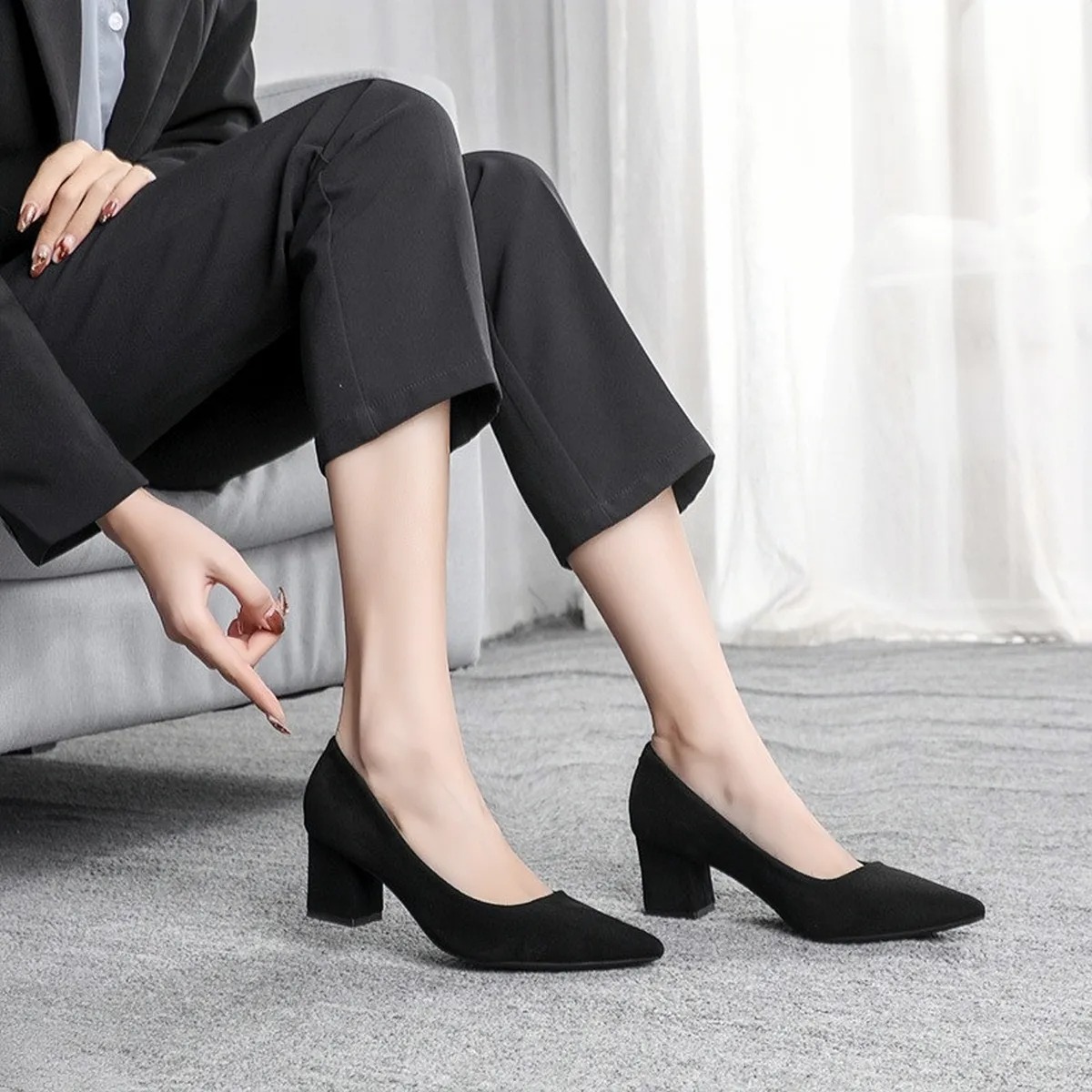 Zapatos De Tacón Moda Para Mujer/ De Trabajo Formal