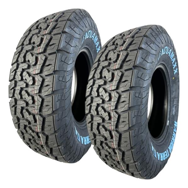 Paq 2 Llanta 31X10.50R15LT 109Q NOVAMAXX WARRIOR TERRA T/A