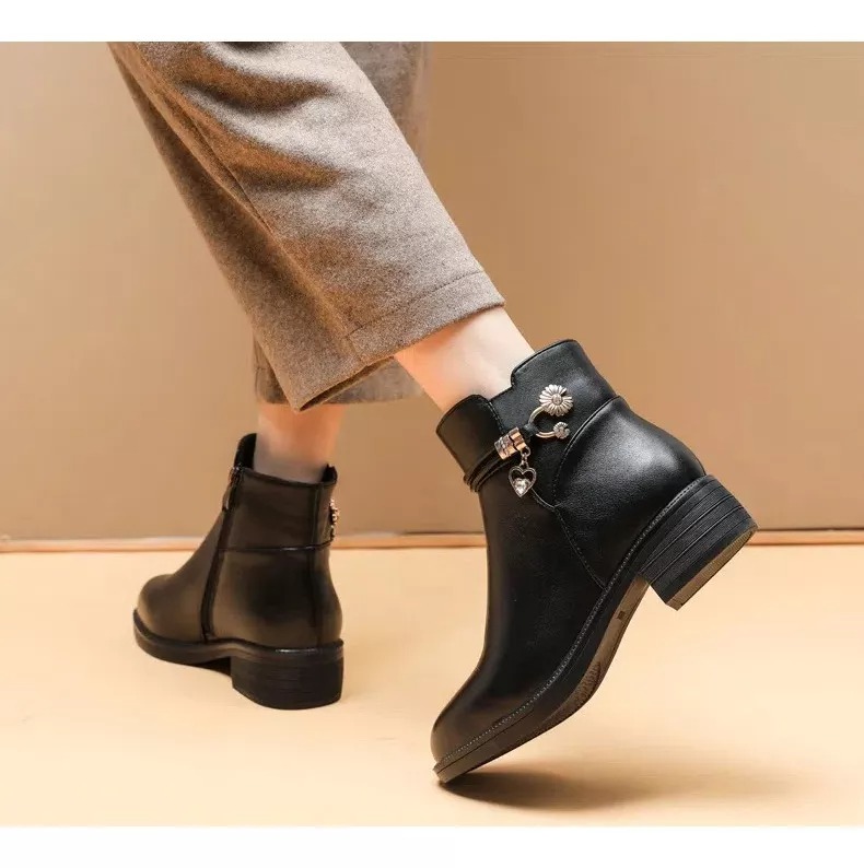 Botas De Afelpados Nieve Impermeables Calientes Para Mujer