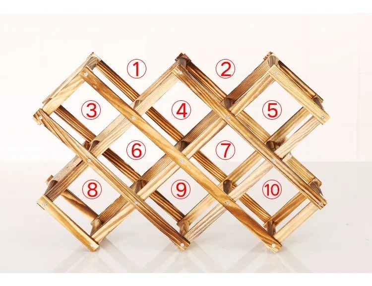 Soportes Para Botellas,porta Vinos De Madera Cava De Vinos