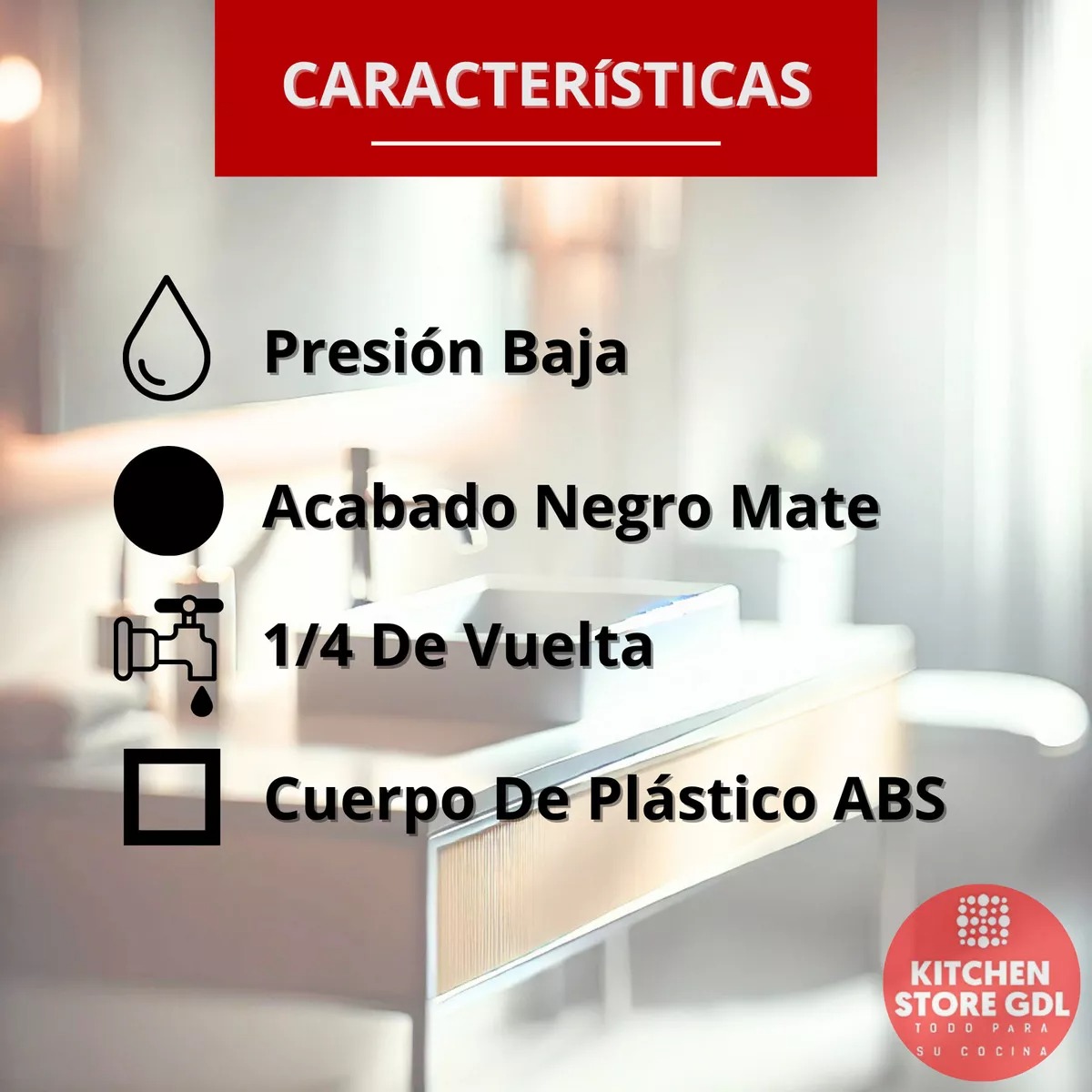 Llave Mezcladora Fregadero Maxims Grifo Cocina Negro Mate Alta Calidad