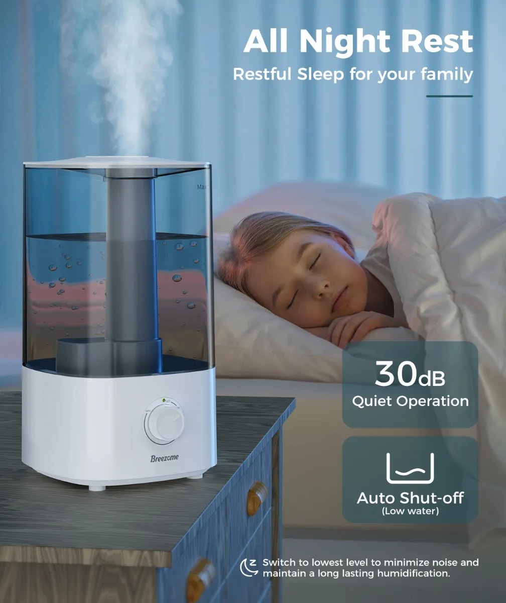 Humidificador, Niebla Fría Ultrasónica, Duración 