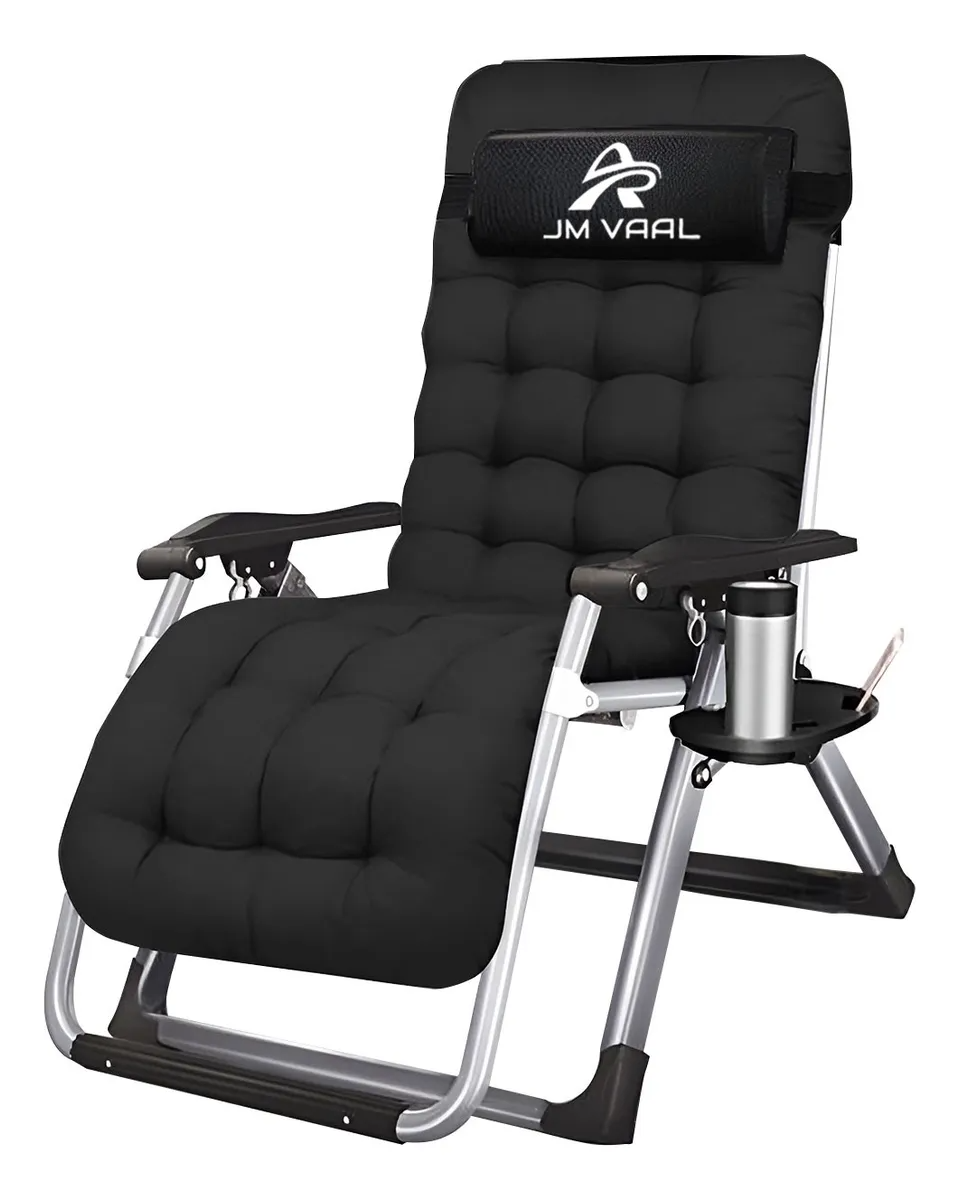 Silla Camastro Plegable Con Colchón Ajustable En 180 Jm Vaal