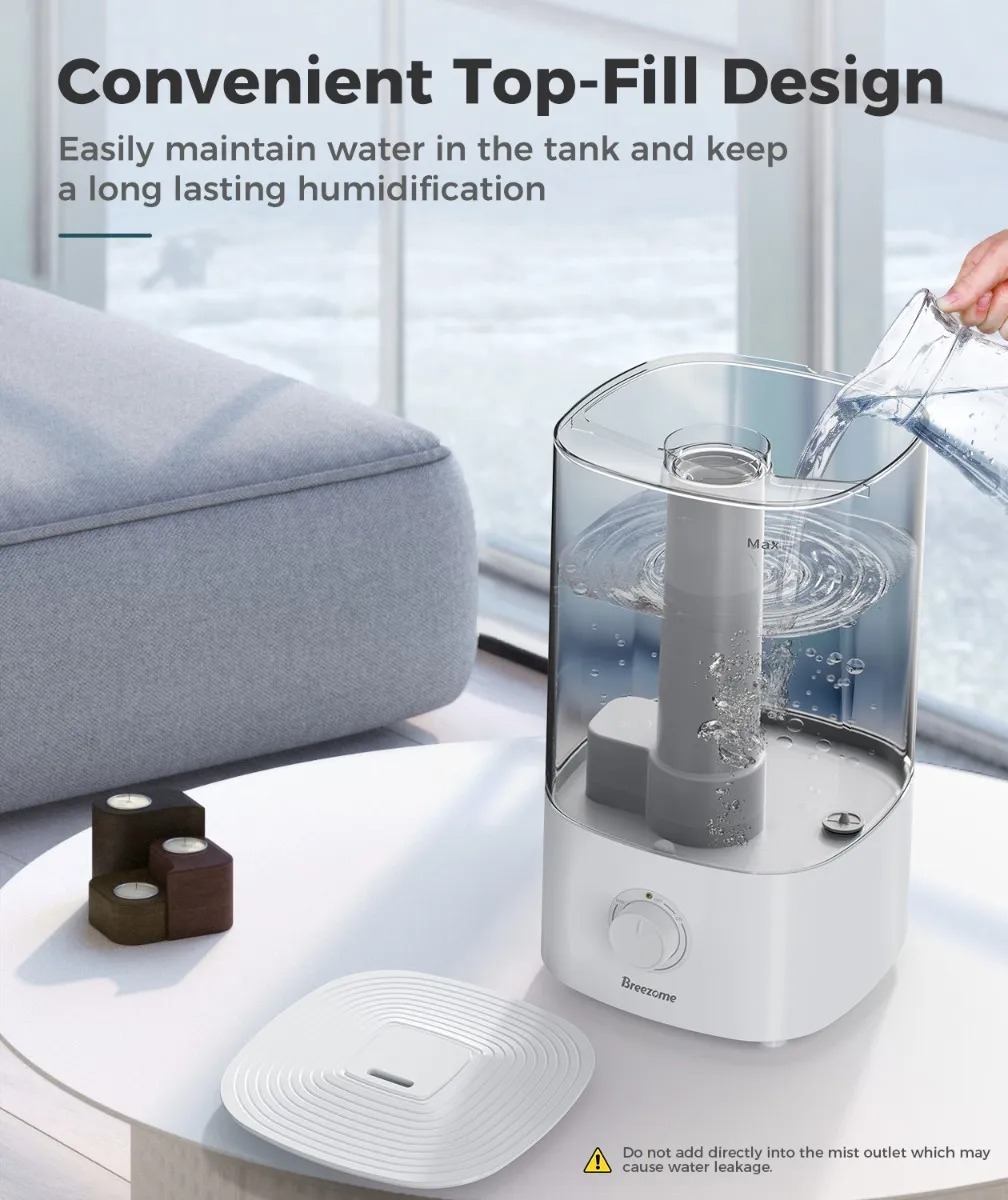 Humidificador, Niebla Fría Ultrasónica, Duración 