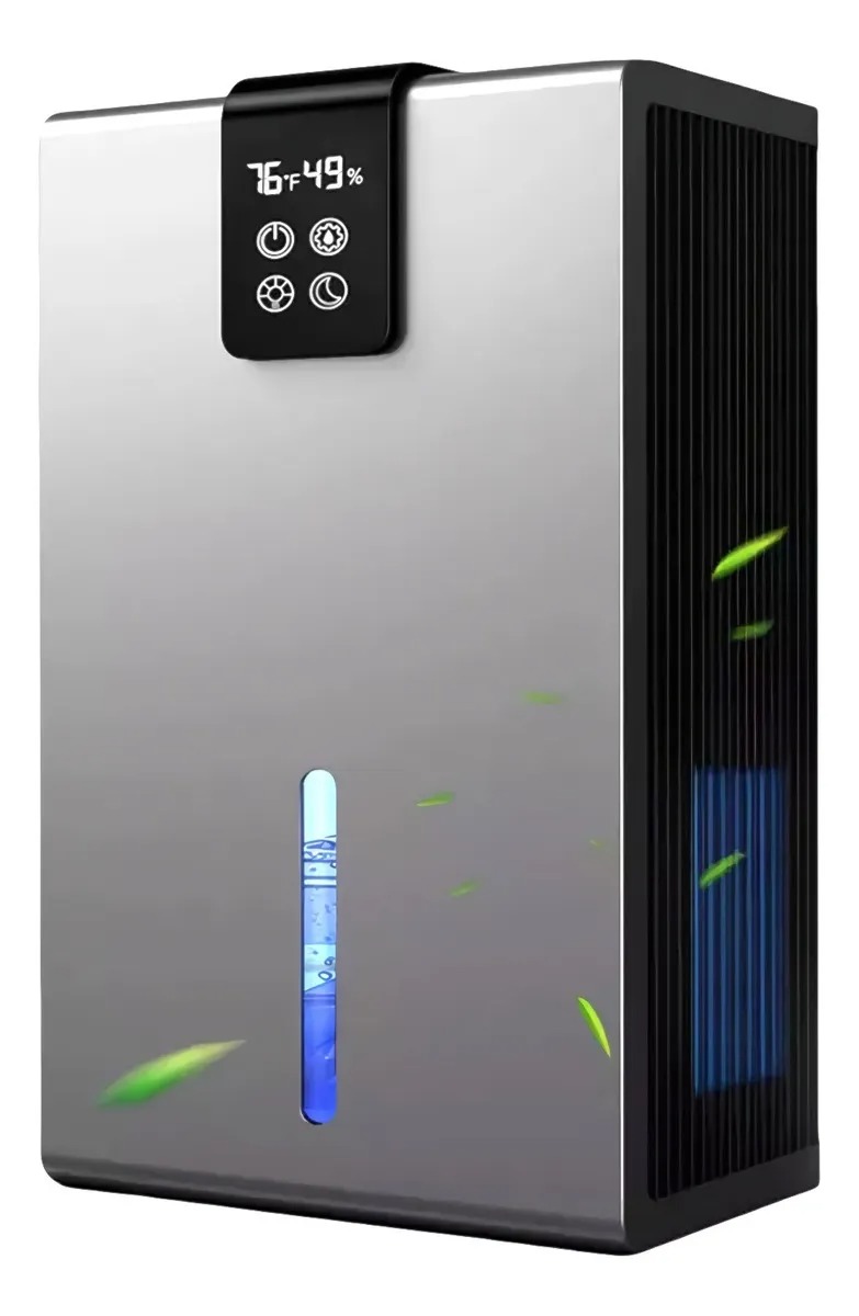 Deshumidificador Eléctrico Silencioso Inteligente Eficiente De 2.8 Litros