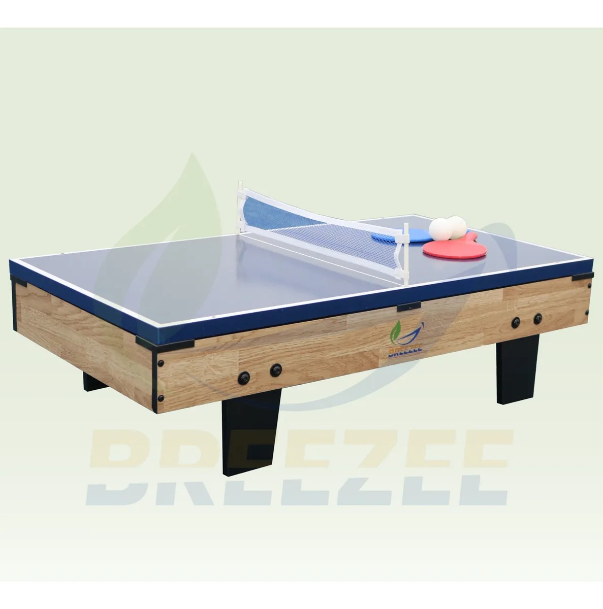 Mesa Múltijuegos 4 En 1 Diseño Portátil Billar Ping Pong Hoc
