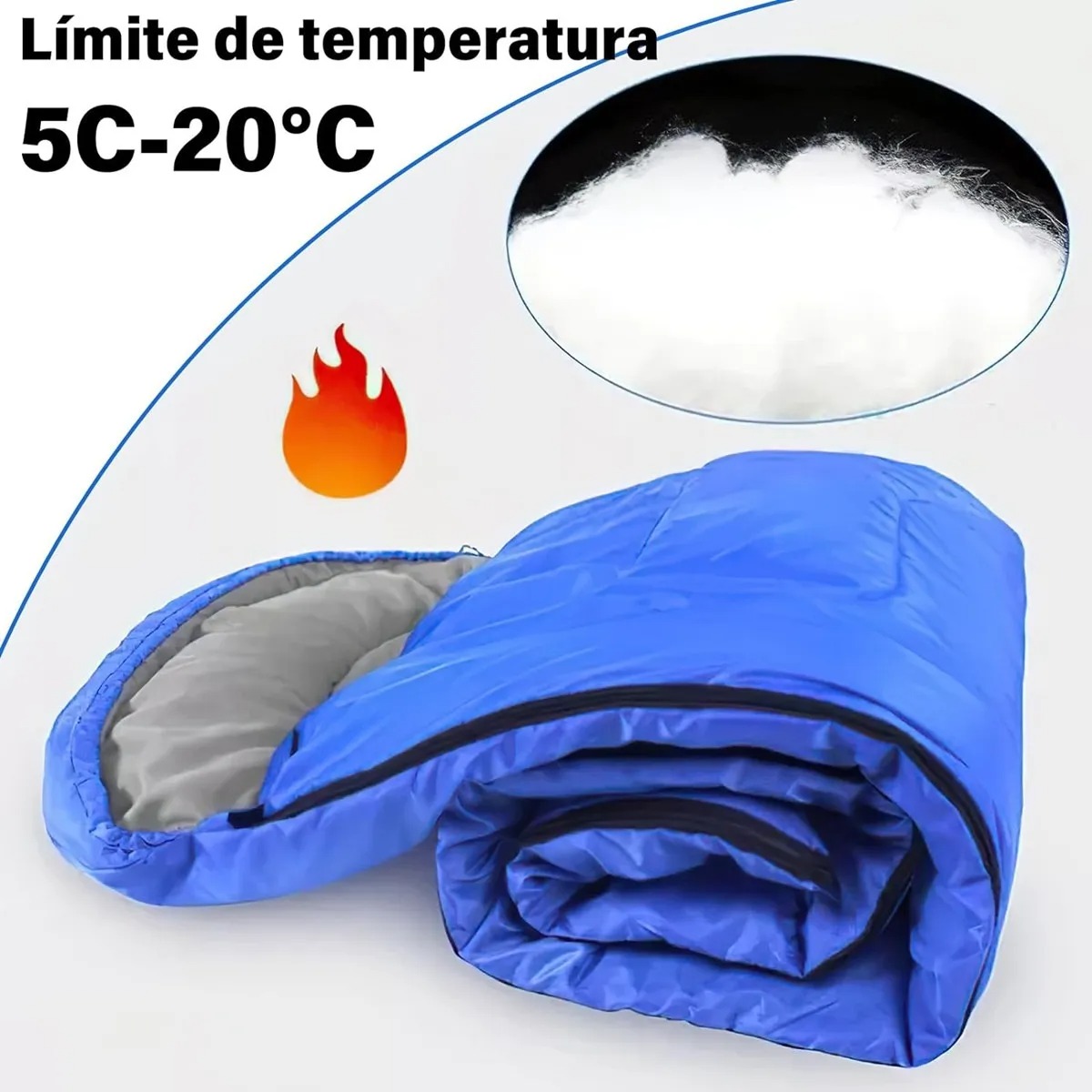 Bolsa De Dormir Exterior Camping Acampar Sleeping Bag,kit4pc