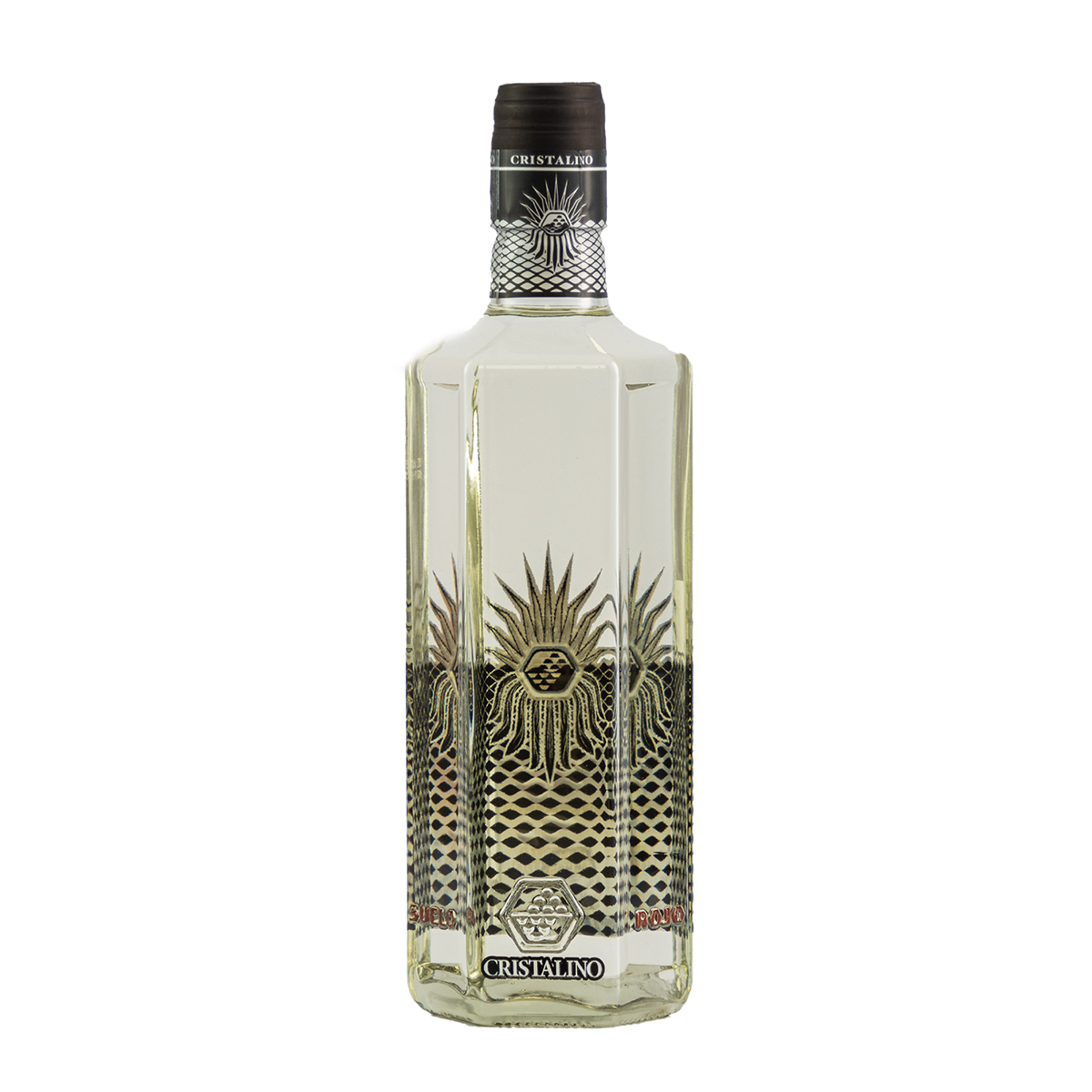 Tequila Suelo Rojo Reposado Cristalino 100% Agave 750 ml
