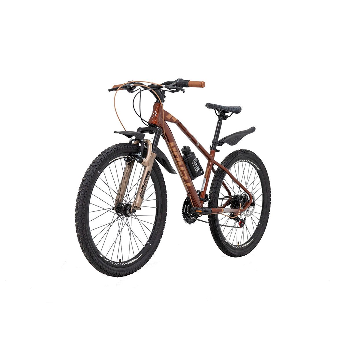 Bicicleta Ghost  Hawk Rodada 26 Café Cobre De Montaña