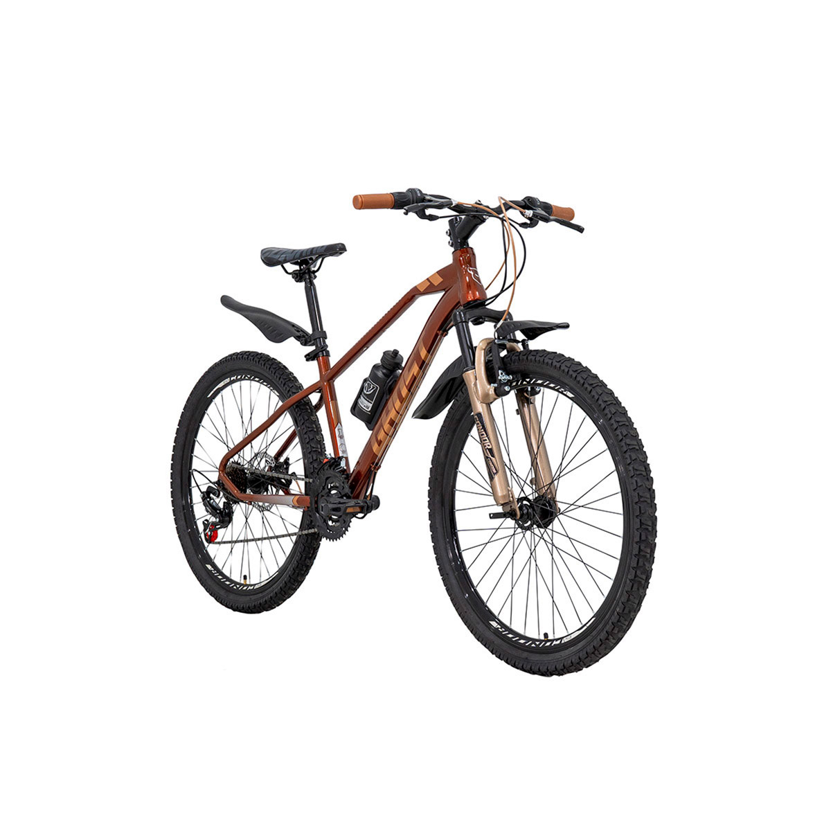 Bicicleta Ghost  Hawk Rodada 26 Café Cobre De Montaña