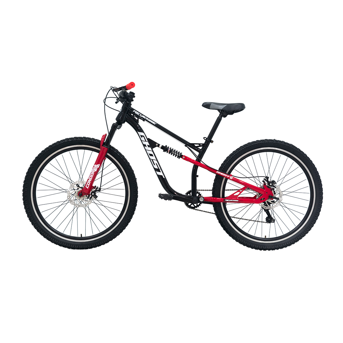 Bicicleta Ghost Revenge Rodada 26 Negro de Montaña