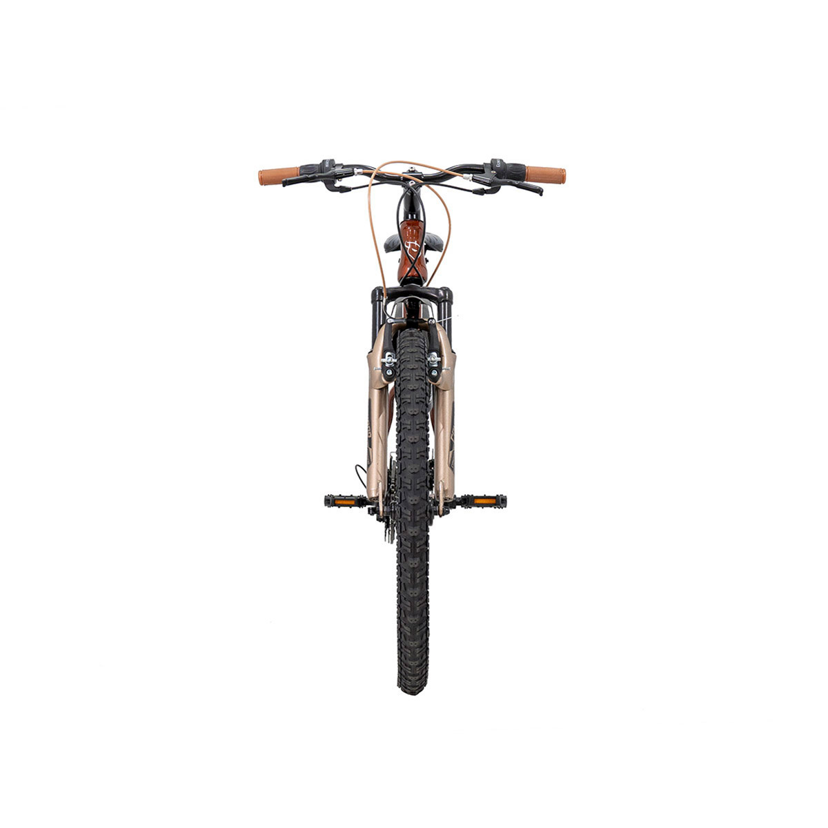 Bicicleta Ghost  Hawk Rodada 26 Café Cobre De Montaña