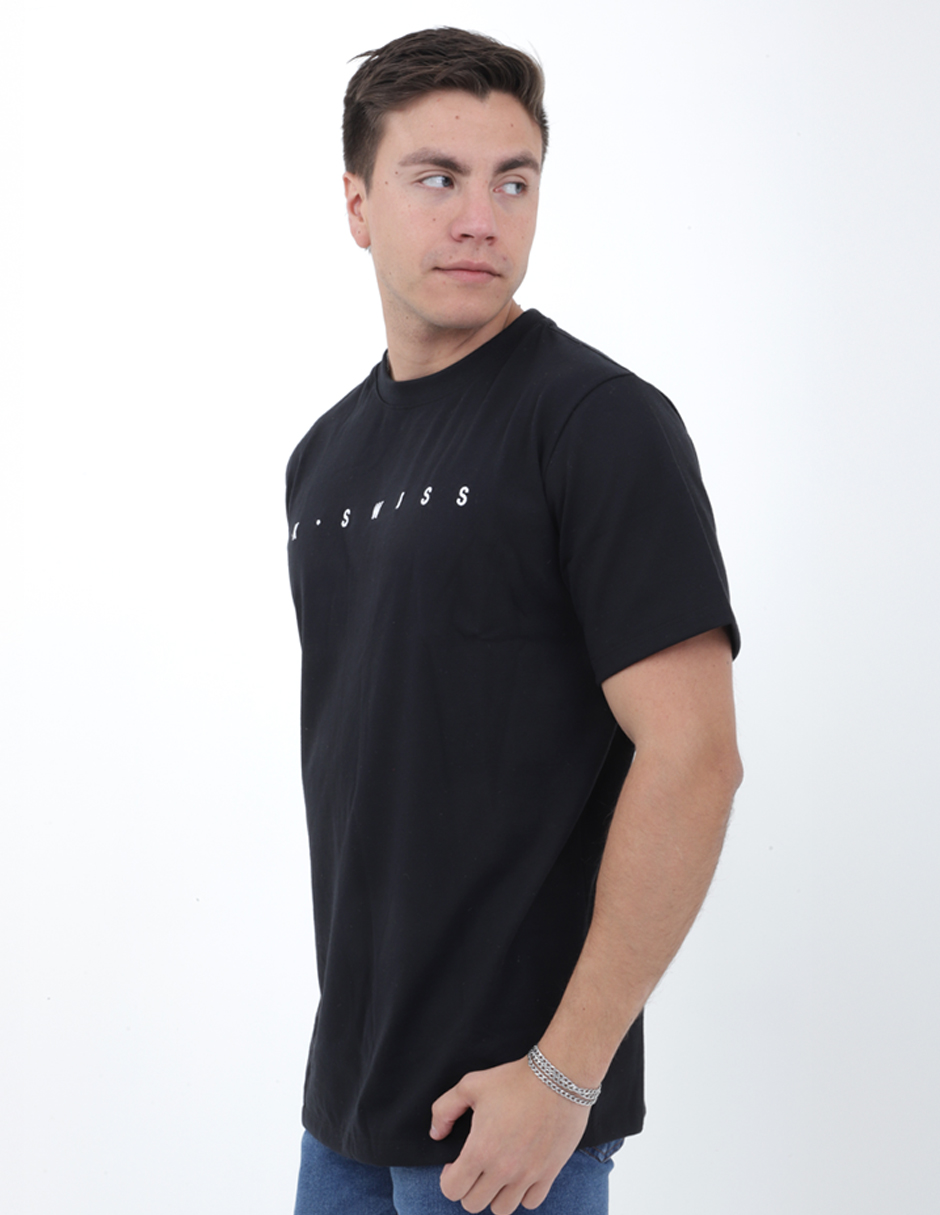 Playera Hombre K-Swiss KSWISS Color Negro