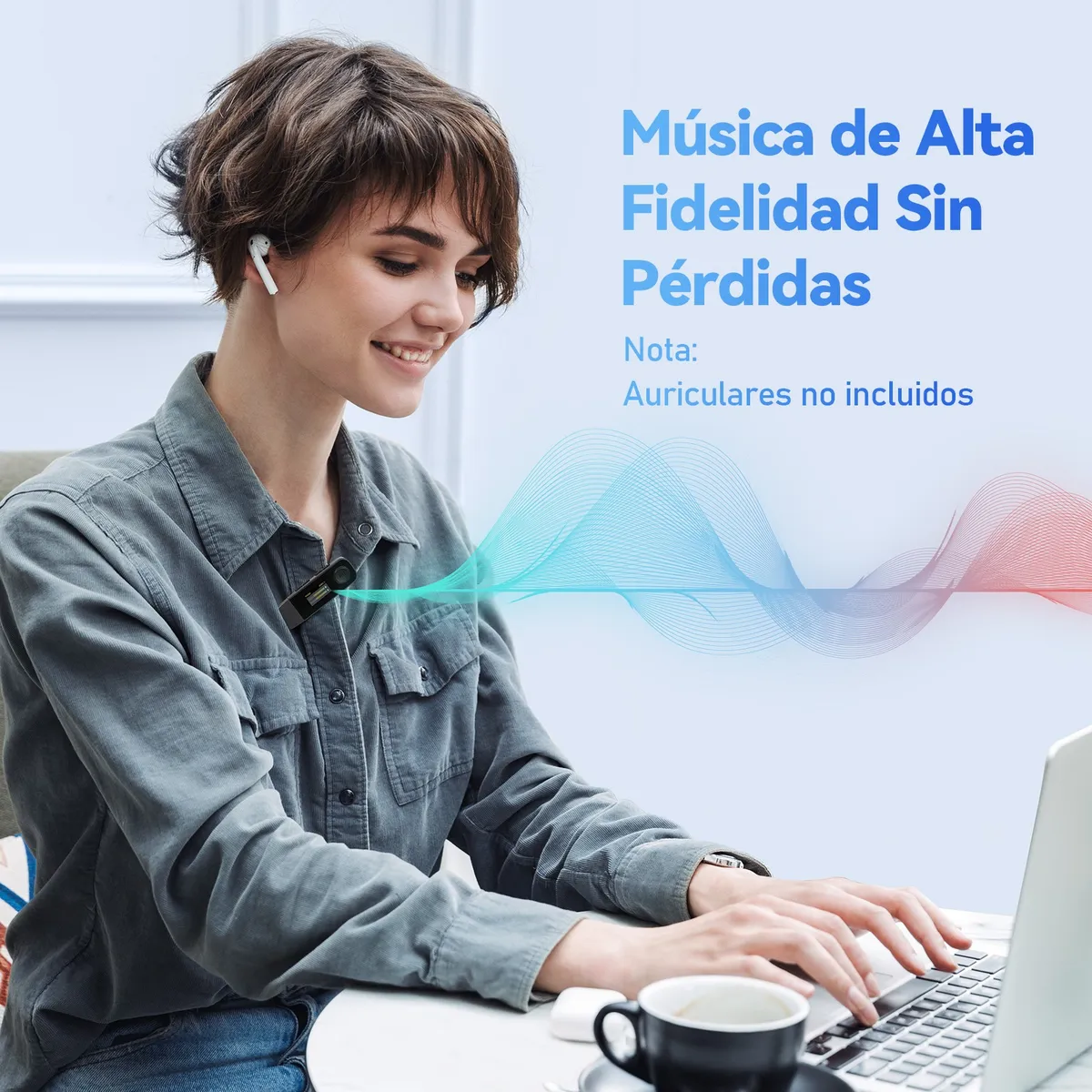 Reproductor Música Portátil Mp3 64gb Con Clip Negro
