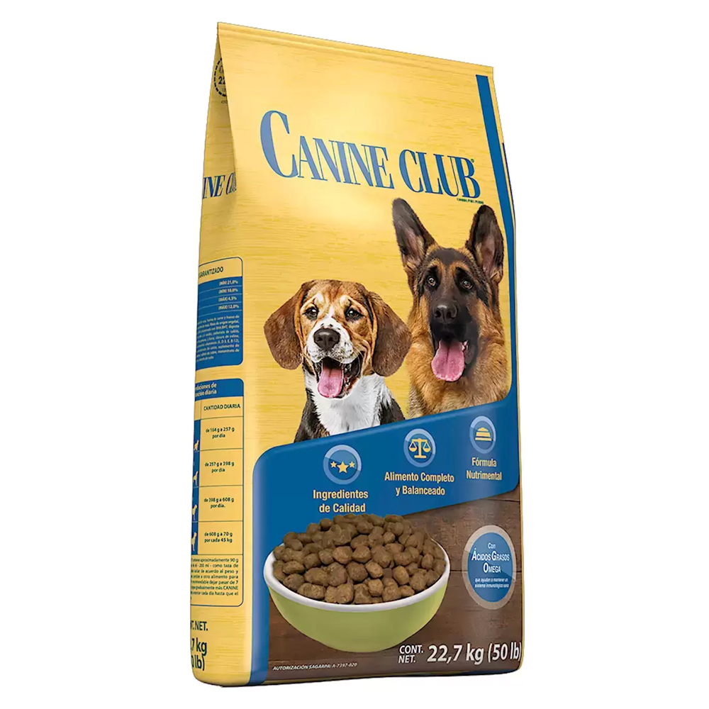 Alimento Para Perro Adulto Canine Club 22.7kg