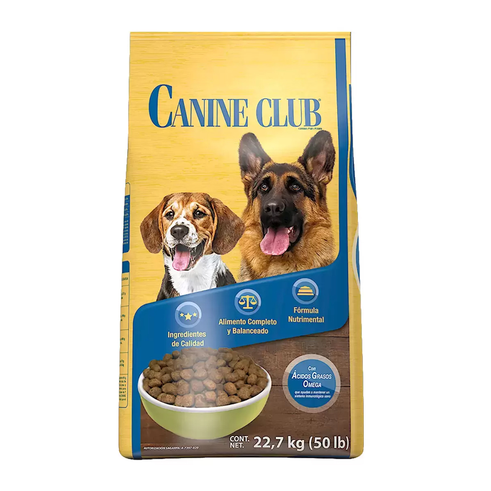 Alimento Para Perro Adulto Canine Club 22.7kg