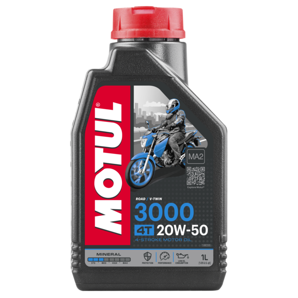 Aceite Motul 3000 Mineral 20w50 Pulsar R3 R6r R1 Gsxr Ktm FZ