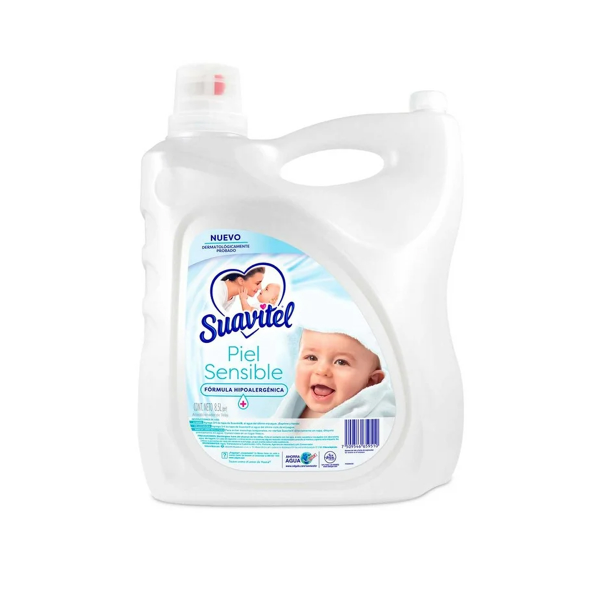 Suavizante De Telas Suavitel Piel Sensible 8.5 L