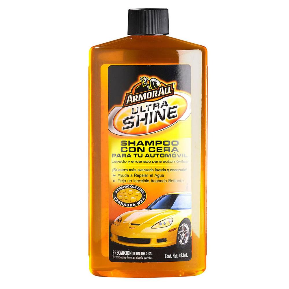 COMBO AUTO ABRILLANTADOR + PROTECTOR + SHAMPOO + CERA ARMOR ALL