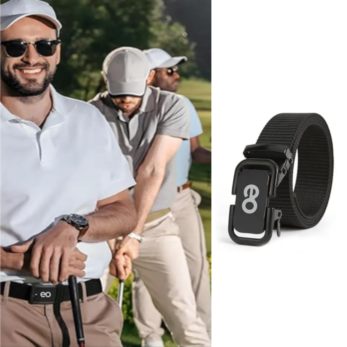4pack Cinturones Tácticos De Nylon Ajustables 125cm Unisex