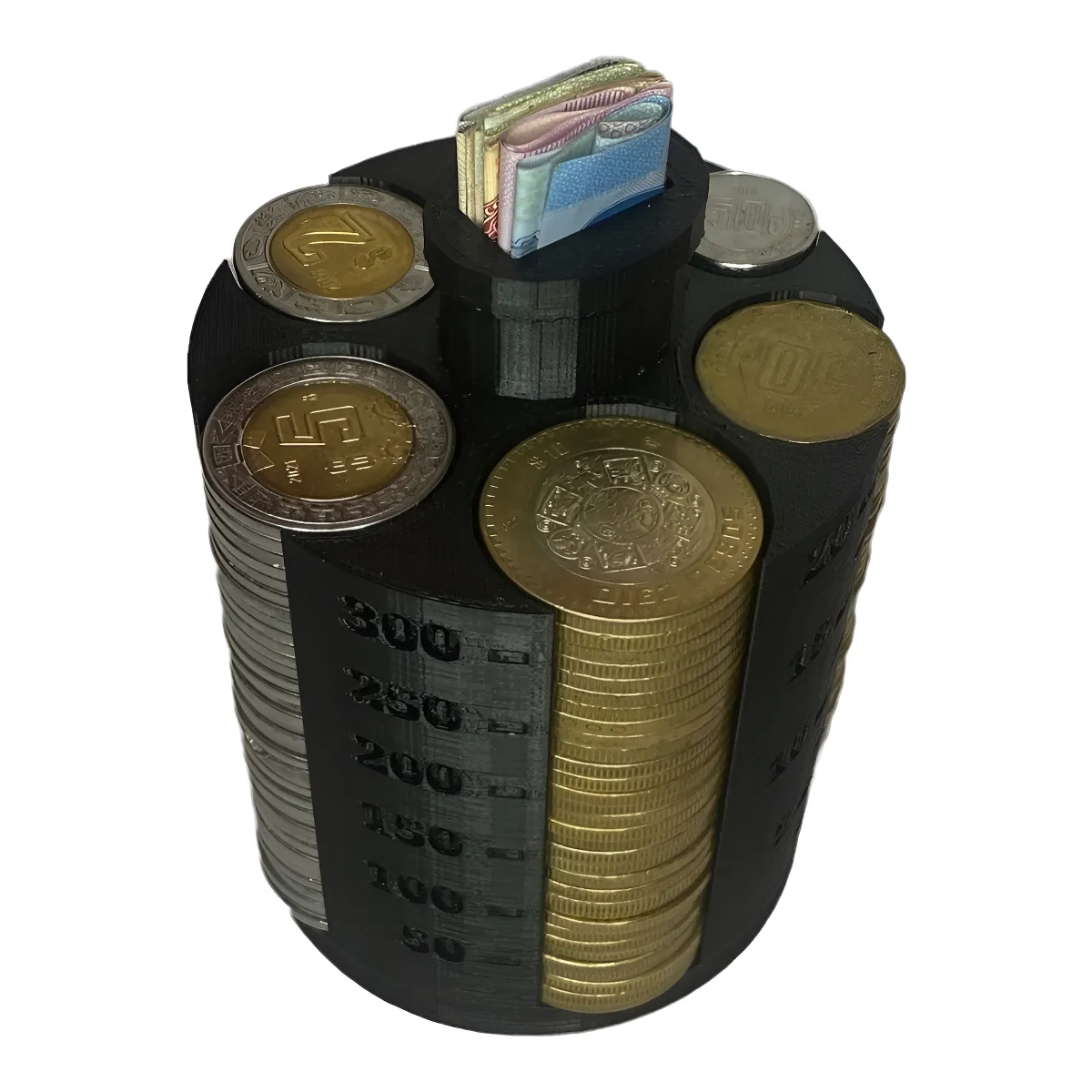 Organizador Contador Porta Monedas Billetes Auto