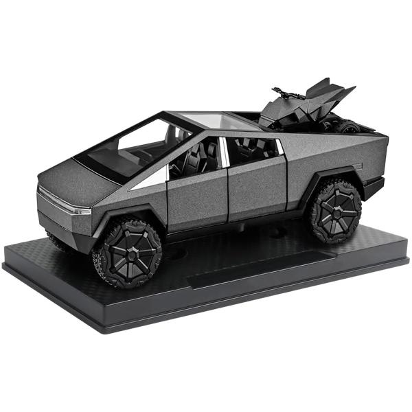 Autos Escala, MXTRU-001, 1Pza, 1:32, 17.7X6.2cm, Luz y Sonido, Plástico/Metal, LR44 1.5V, Gris., Autos Escala, Autos Coleccionables, Autos Escala Exibición, Aut