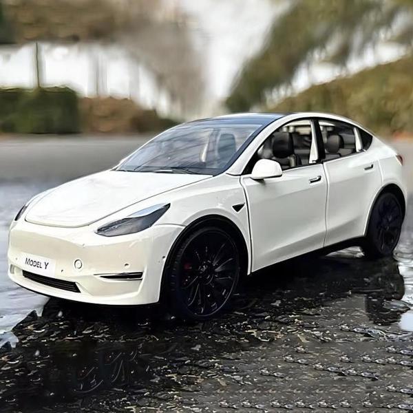 Coche Escala Alto Detalle, MXMYW-001, 1Pza, 1:24, 19x6.5cm, Luz y Sonido, Plástico/Metal, LR44 1.5V, Blanco., Coche Escala Alto Detalle, Auto Eléctrico Modelo,