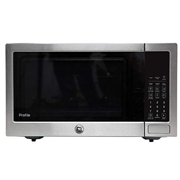 GE Profile PEB160SFSS Microondas 1.6 Acero Inoxidable con Vidrio, color Negro