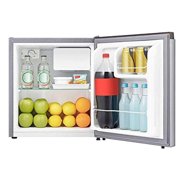 HISN Refrigerador 43 Litros 120 V Plateado 45.2 litros