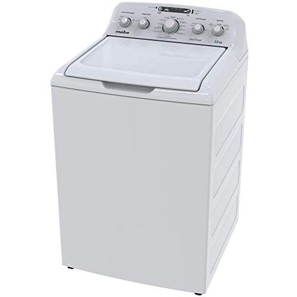 Lavadora Automática 22 Kilos Blanca con Agitador