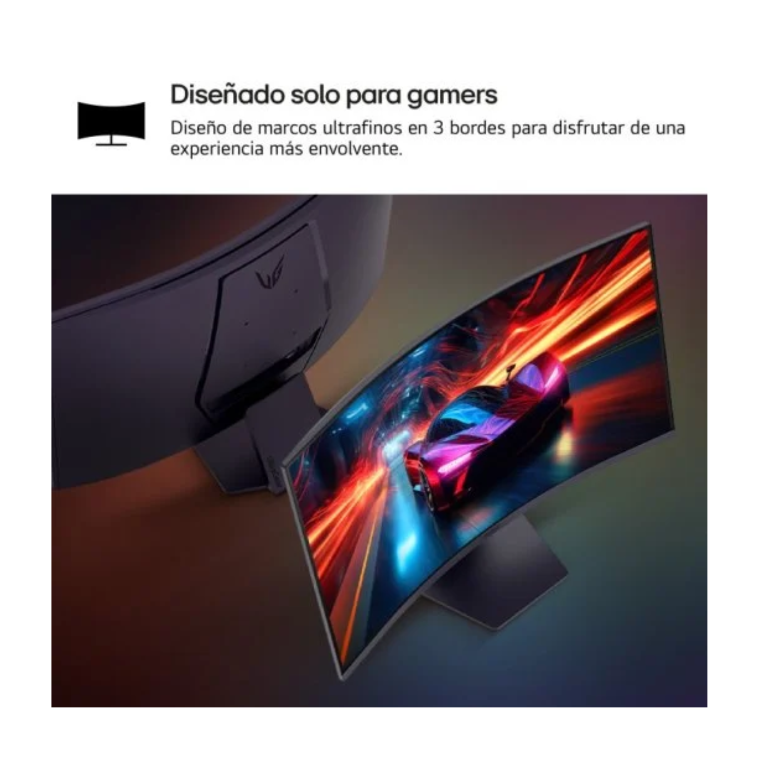 Monitor LG UltraGear 32" QHD Curvo, 180Hz, 1ms, FreeSync