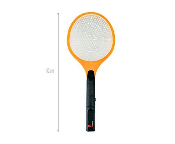 Raqueta Electrica Mata Insectos Moscas Mosquitos Recargable