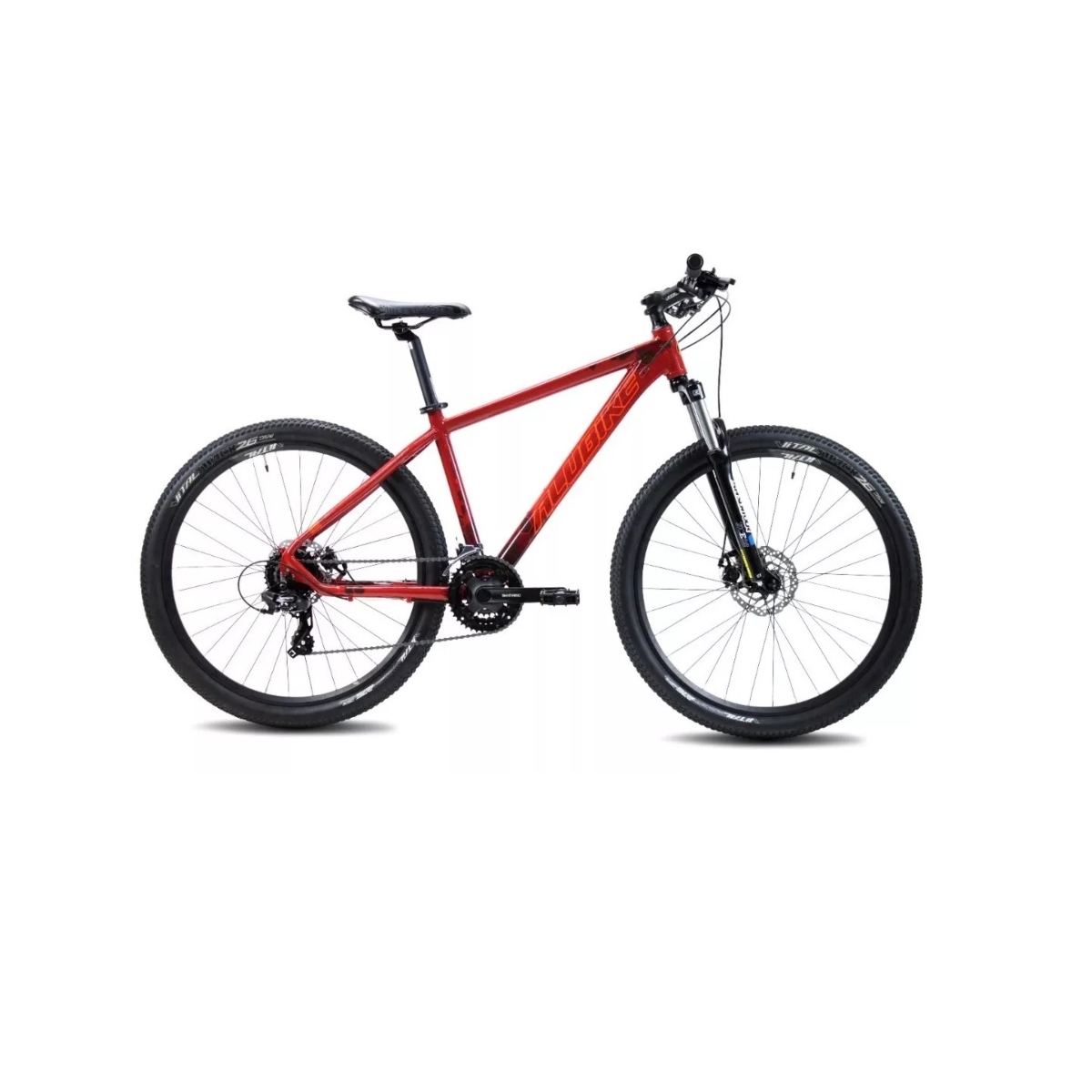 Bicicleta Alubike Sierra R26 Aluminio 24V Roja T=M ENDY14