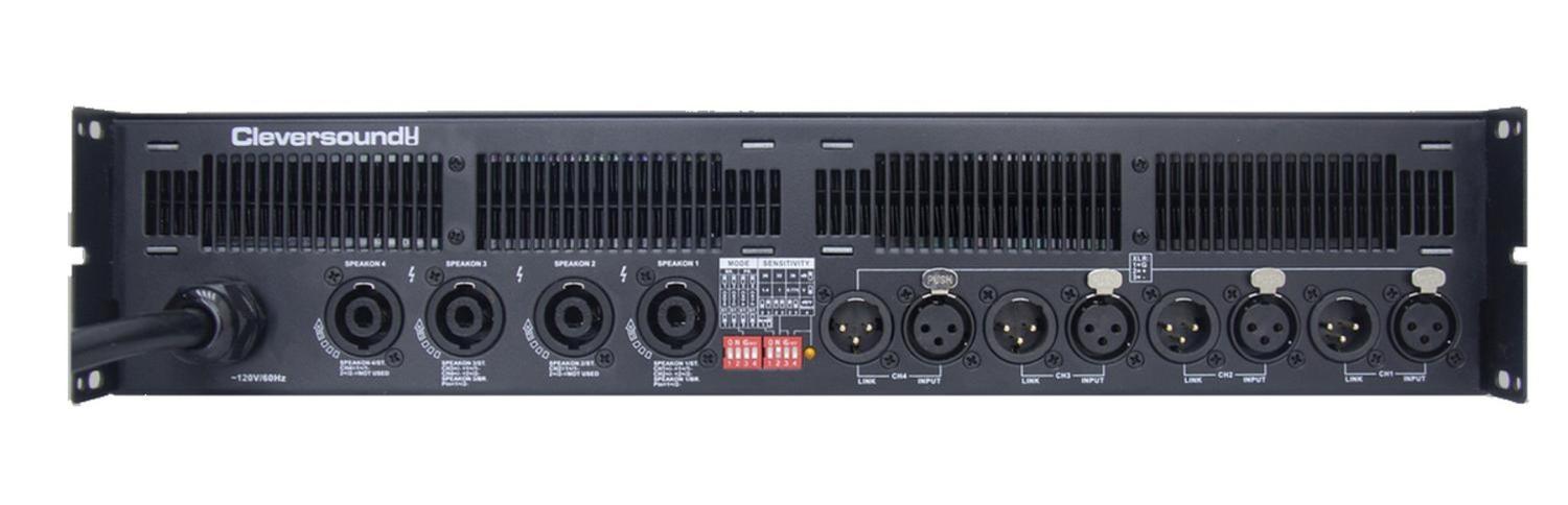 Cleversound Xl10000 Amplificador 10000w RMS Cables de Regalo