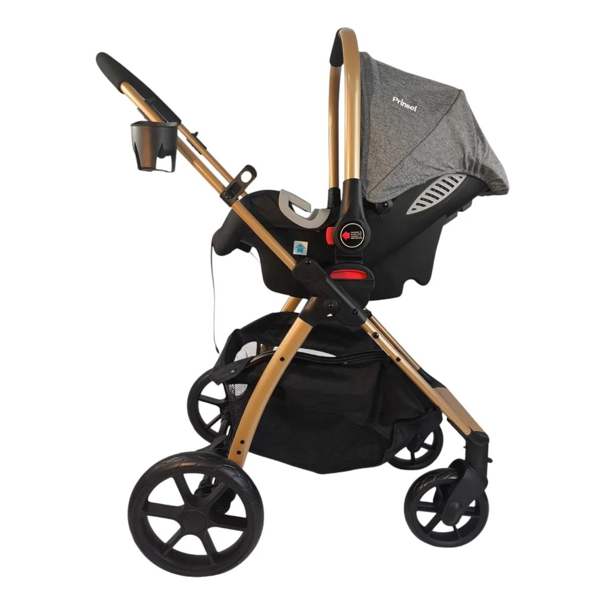 Carriola De Paseo Prinsel Explore Travel System Lx Gris Negro
