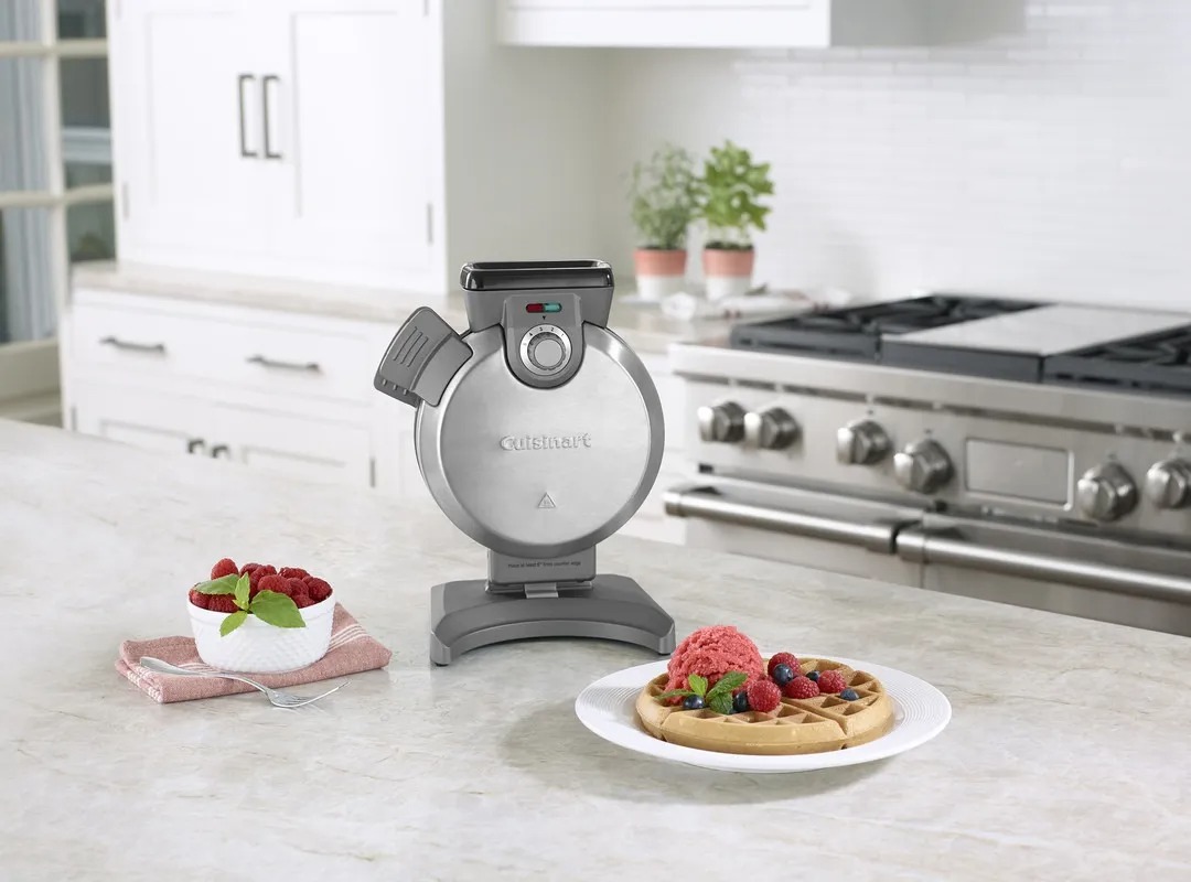 Wafflera Vertical Belga Waf-v100es Cuisinart 800W