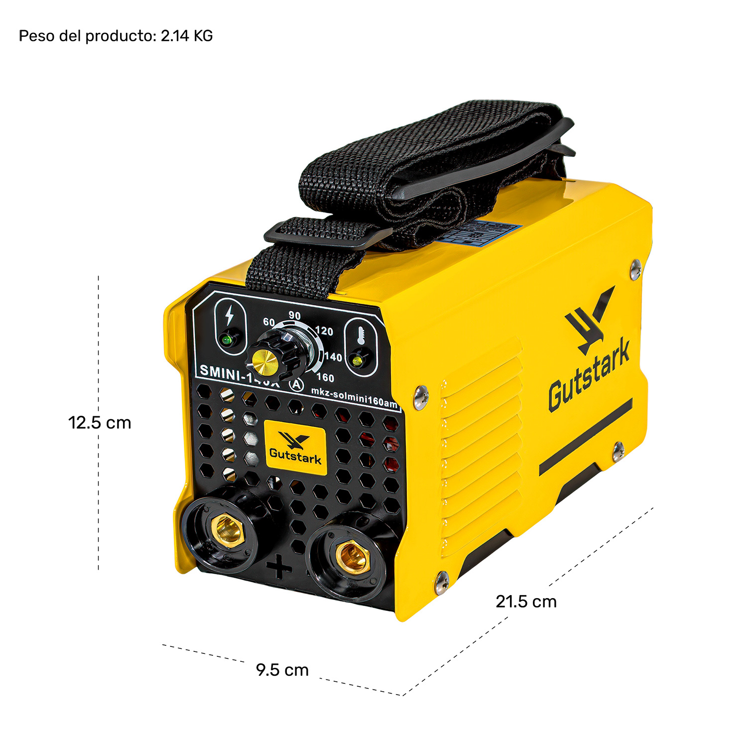 Soldadora Inverter Igbt 160amp 110-220v Mini Planta Portatil Gutstark Home