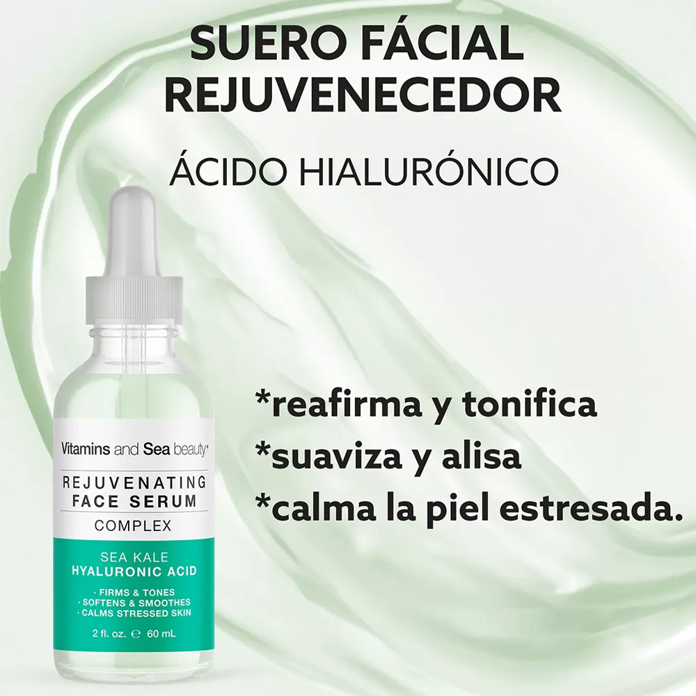 Suero Facial Rejuvenecedor Vitamins And Sea Beauty 2pz