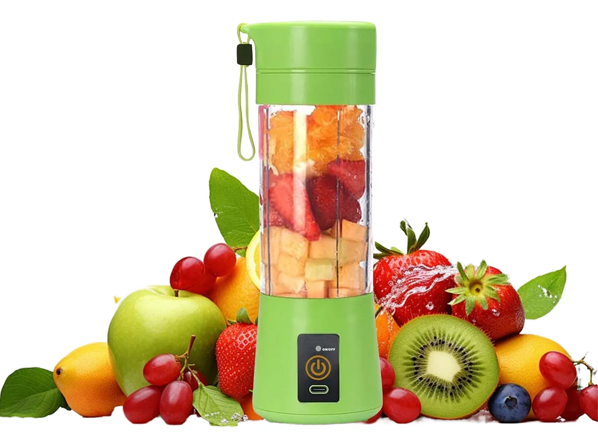 Mini Licuadora Portátil Recargable Usb Vaso Jugos Licuados