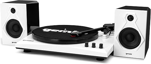 Gemini TT -900-BW Sistema De Tocadiscos Estéreo Bluetooth