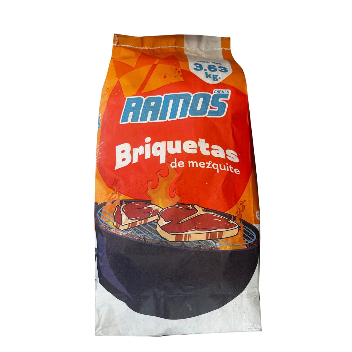 Briquetas De Mezquite Carnes Ramos 3.63kg
