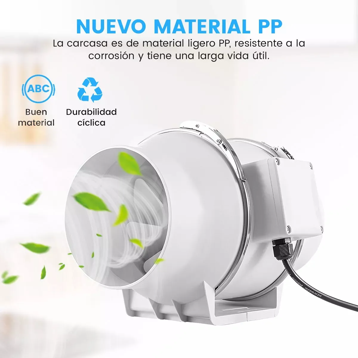 Potente Extractor De Aire Industria cocina Silencioso De 6 Pulgadas FOOWEI extractor de humo industrial