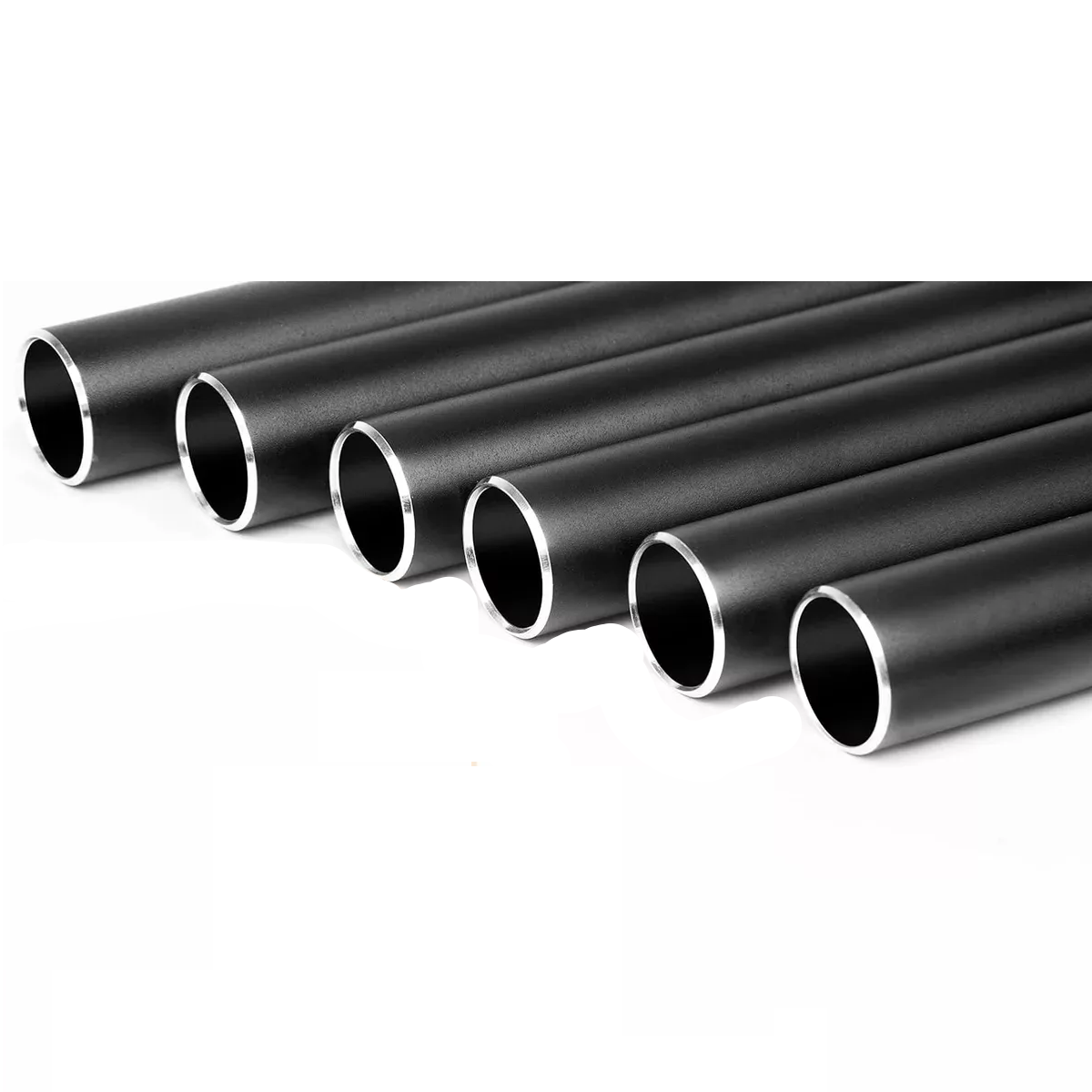 Campana Viento De Tubo Metálico Negro