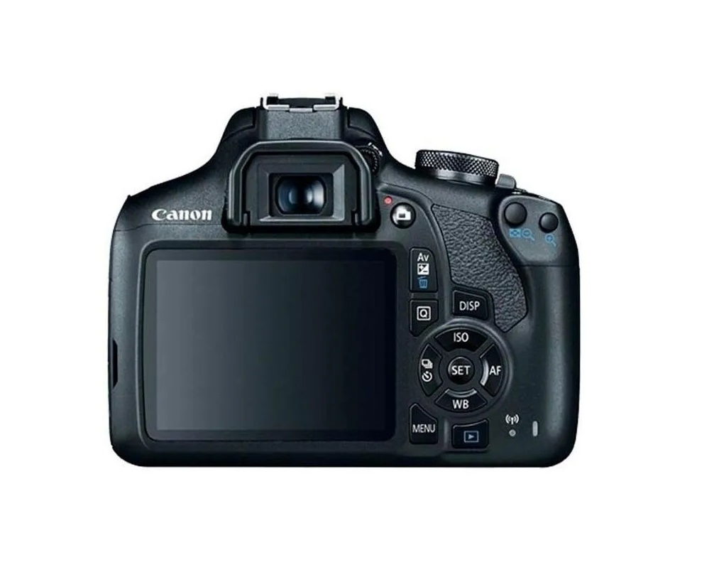 Kit de Cámara Canon Eos 4000D + Lente 18-55mm IIII - Color Negro