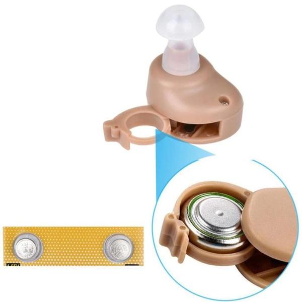 Aparato Auditivo Tipo ITE Sordera MXHNP-001-1 1 Pza ITE Beige 300 a 4500Hz 110mas-5dB Batería AG3 1,5V Plástico ABS, HearingPro