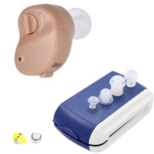 Aparato Auditivo Tipo ITE Sordera MXHNP-001-1 1 Pza ITE Beige 300 a 4500Hz 110mas-5dB Batería AG3 1,5V Plástico ABS, HearingPro