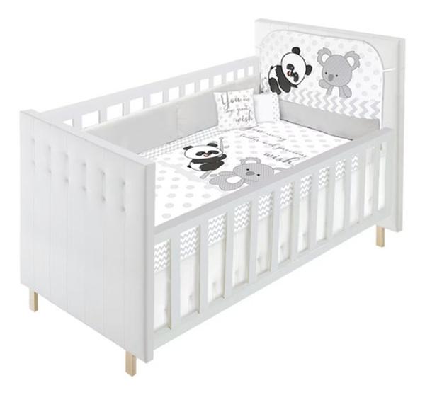 Set Edredon Cuna Cama Corral Baby Baby Unisex panditas
