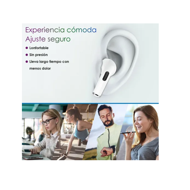 Audifonos Inalámbricos Rosas